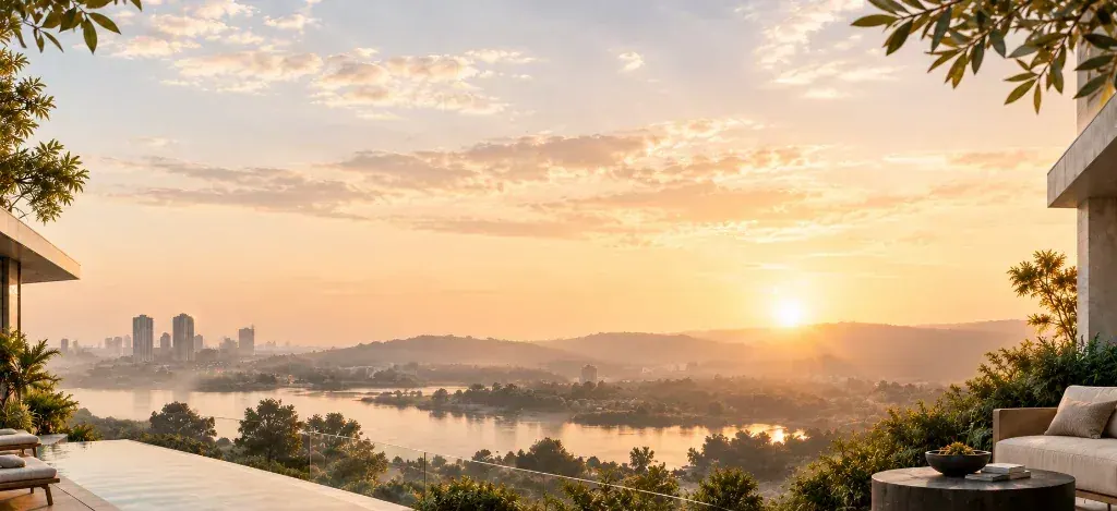 Panoramic Luxury Sunset Terrace